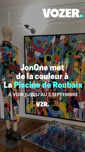 Cet été, le street artist JonOne met de la couleur à La Piscine de Roubaix