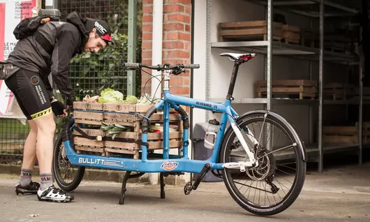 Vous pouvez désormais vous faire livrer vos légumes à vélo