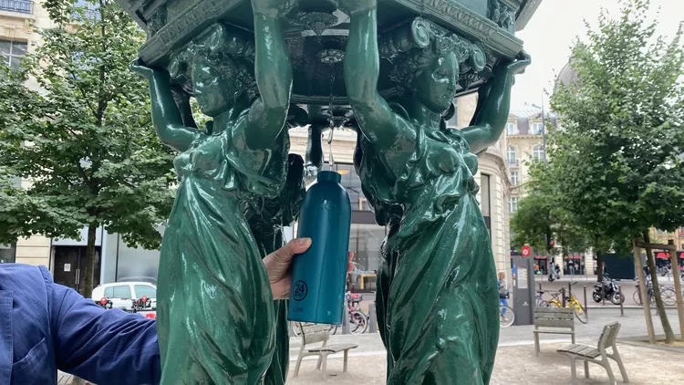 La dernière fontaine Wallace de Lille a été restaurée et réparée