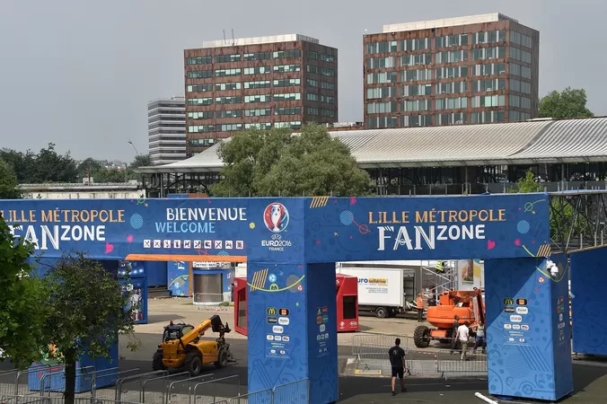 Euro de foot : à Lille, pas de fan zone en juin mais peut-être en juillet