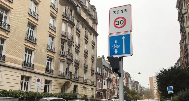 La limitation à 30km/h va se propager dans Lille à partir de cet été
