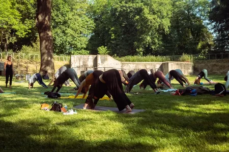 L'asso Le Souffle propose des séances yoga les samedis matin à la Citadelle