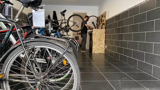 Un nouvel atelier-vélo de seconde main a ouvert à Moulins