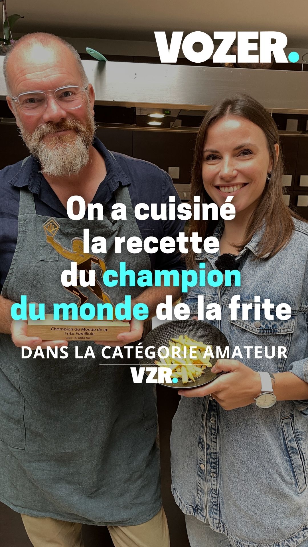Le champion du monde de la frite (catégorie amateur) nous a partagé sa recette.