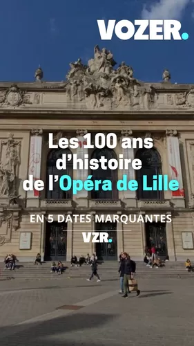  L'Opéra de Lille fête ses 100 ans (mais aussi ses 20 ans).