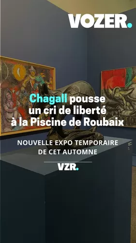 Chagall lance un cri de liberté à la Piscine de Roubaix