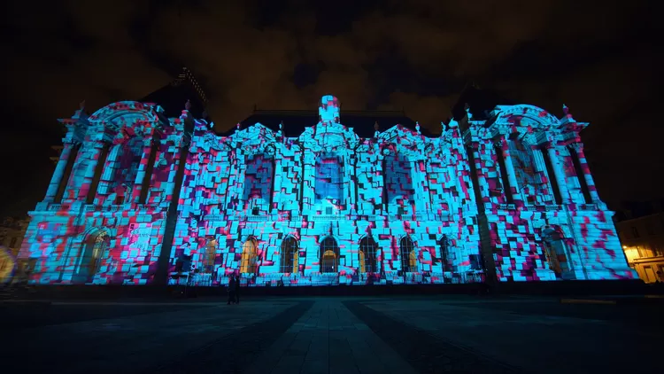 Ce qui vous attend pour le Vidéo Mapping Festival à Lille début avril