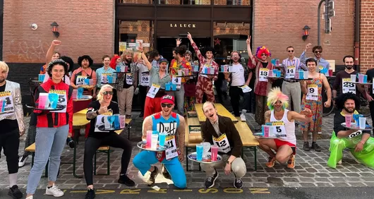 La Luck relance sa course de garçons de café pour la braderie du Vieux-Lille