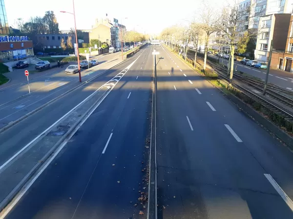 Jusqu'à vendredi, le Grand Boulevard sera fermé entre Lille et Marcq