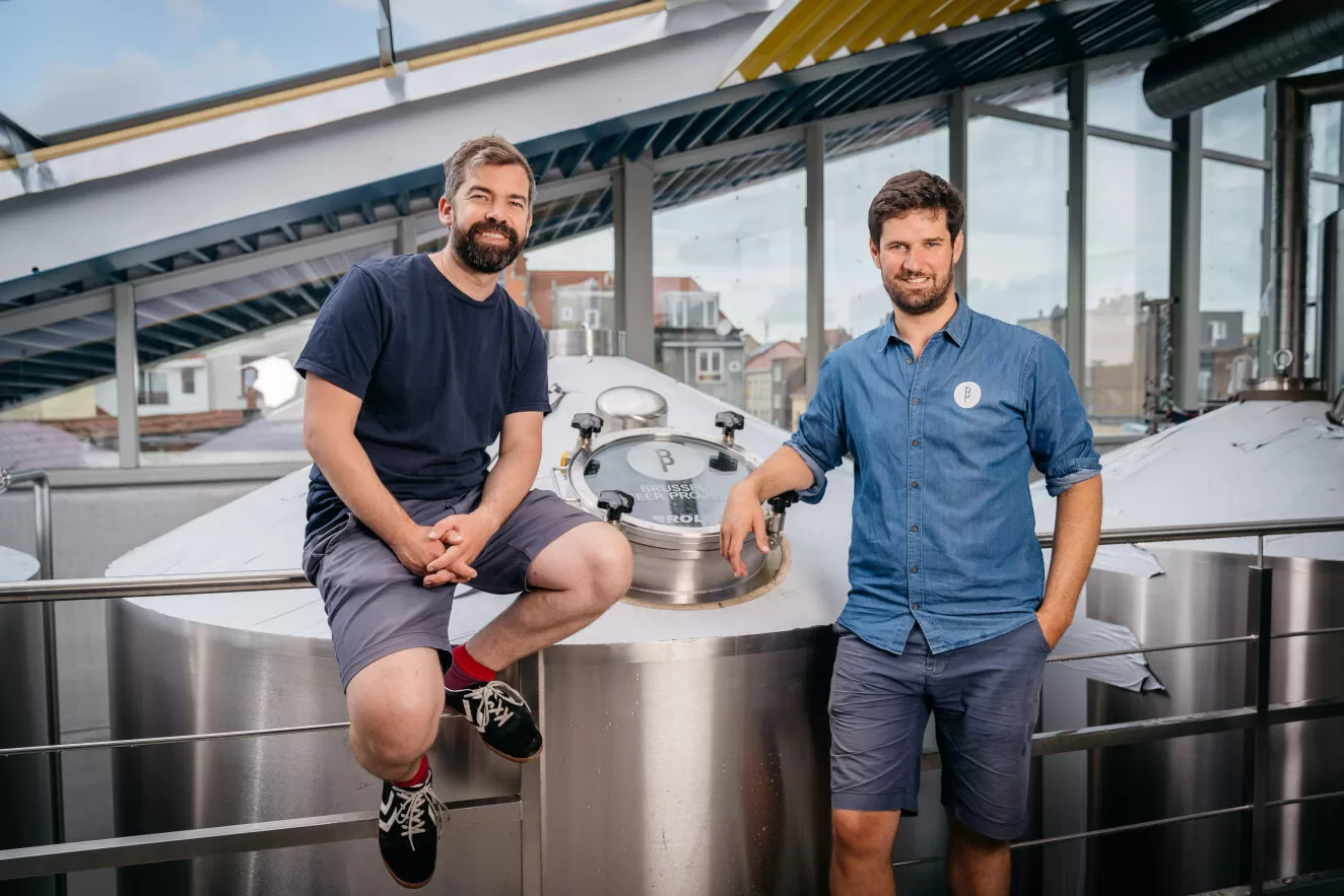 Olivier et Sébastien de Brussels Beer Project