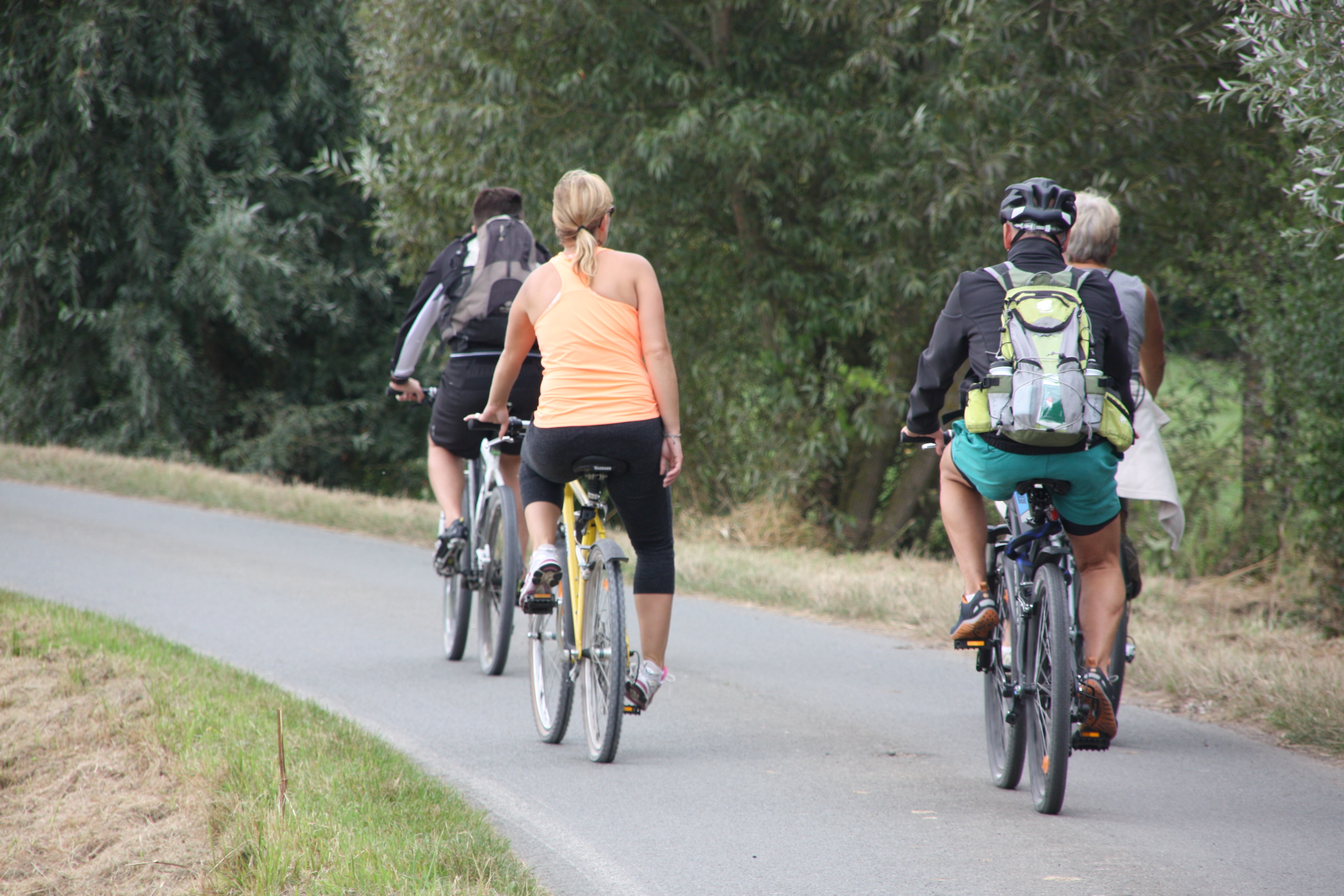 Les balades en vélo sont sur inscription 