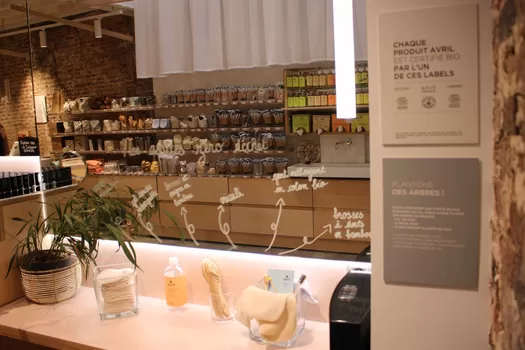 Avril ouvre une nouvelle boutique de cosmétiques bio à la gare Lille-Europe