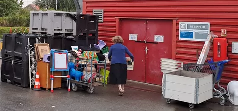 Pour réduire les déchets, la MEL a mis en place des locaux réemploi dans les déchèteries