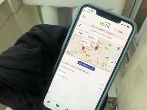 L'application Wetri récompense le recyclage depuis EuraTech