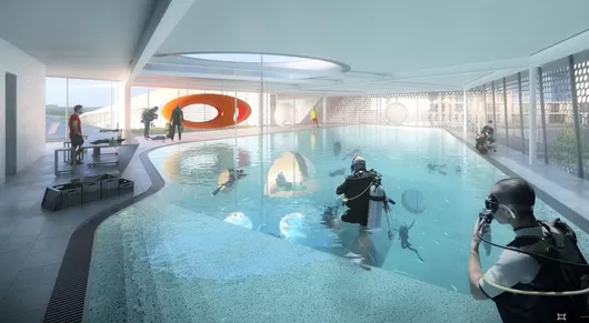 Friche Saint-Sauveur : la piscine olympique n'aura finalement pas de fosse de plongée