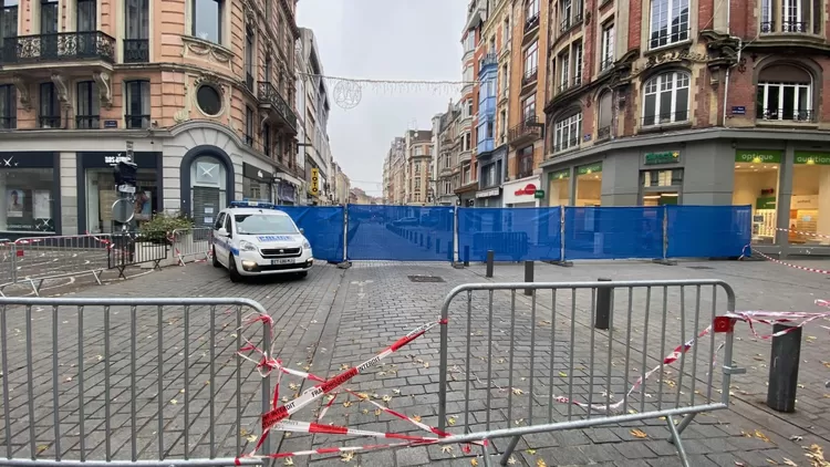 [Carte] Ce lundi, le périmètre de sécurité est toujours en place autour des immeubles effondrés