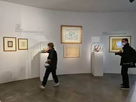 Au Palais des Beaux-Arts, on a vu l'expo sur le peintre Raoul Dufy