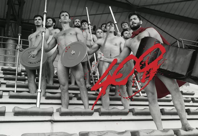 Les rugbymen du LRC se la jouent star de cinéma pour leur calendrier