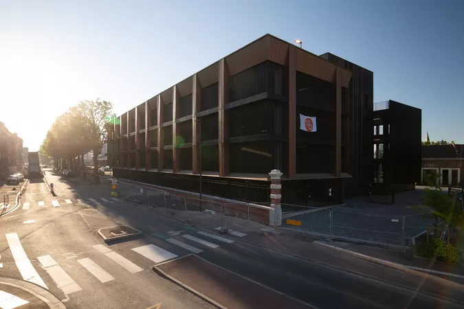 Un nouveau parking vient d'ouvrir à côté de la gare de Tourcoing