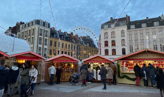 [Carte] Les marchés de Noël et pop-up stores dans la métropole lilloise