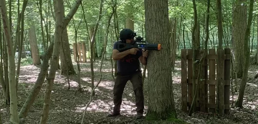 Un laser game extérieur a ouvert dans la forêt de Phalempin