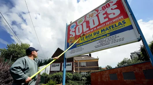 À Wasquehal, la publicité va peu à peu déserter l'espace public