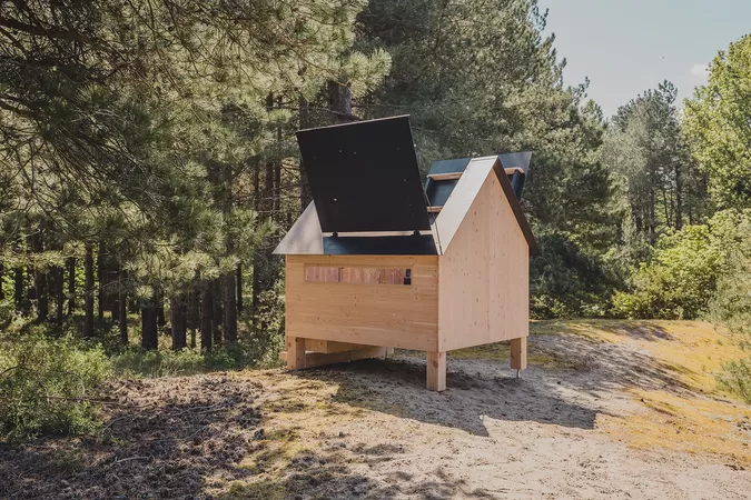 A Villeneuve-d'Ascq, Hut'Op fabrique des mini-cabanes transportables en bois