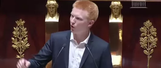 Le Lillois Insoumis Adrien Quatennens bouscule l'Assemblée nationale