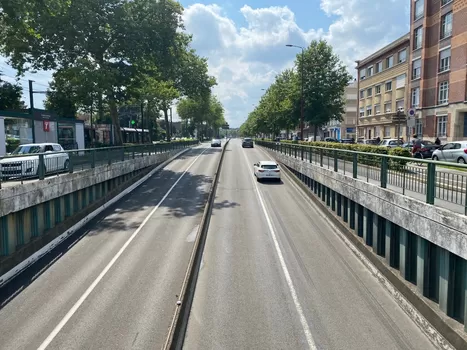 De nouveaux portiques seront installés au niveau des mini-tunnels du Grand Boulevard en janvier