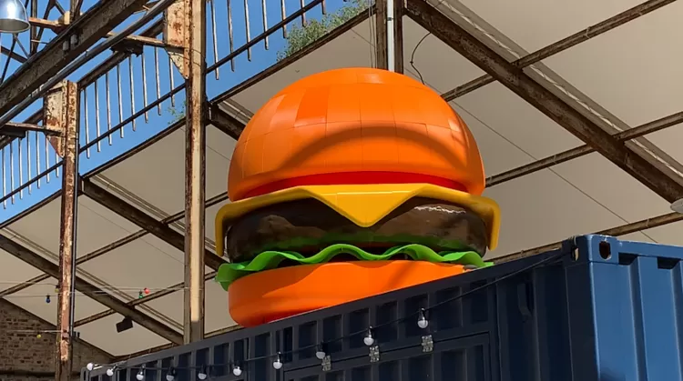 Le plus gros burger en impression 3D est à la Friche Gourmande