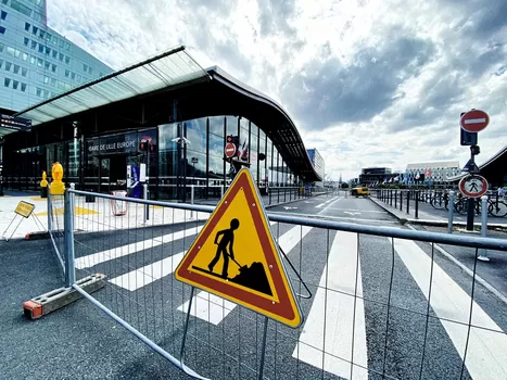 Des travaux autour de Lille-Europe sont prévus pendant tout le mois d'août