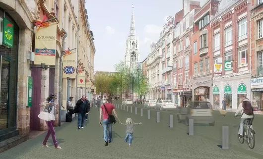 A partir de lundi, la rue Pierre-Mauroy entre en mode travaux