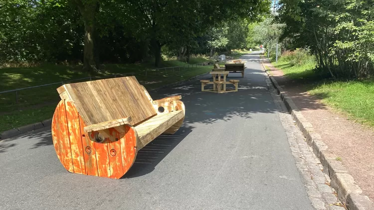 Une partie de la rue des Bois-Blancs devient piétonne jusqu'à fin août