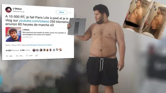 Il perd un pari à 10 000 retweets et se retrouve à faire Lille-Paris à pied