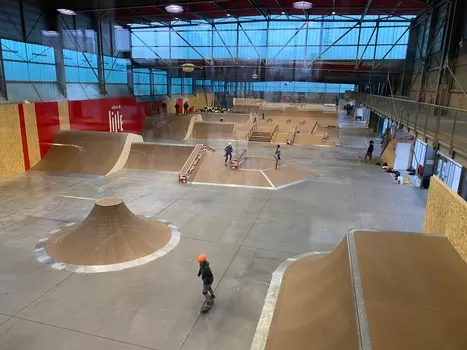 Les travaux indoor de la Halle de Glisse de Lille viennent de s'achever