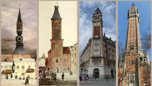 [Flashback] Au fil des siècles, quatre beffrois ont surplombé Lille