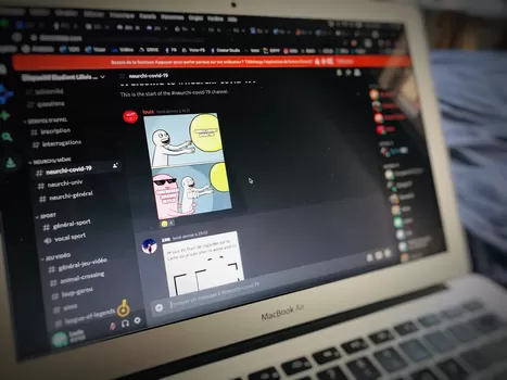 Le discord lillois qui permet aux étudiant.e.s isolé.e.s de garder le contact est plus que jamais ouvert