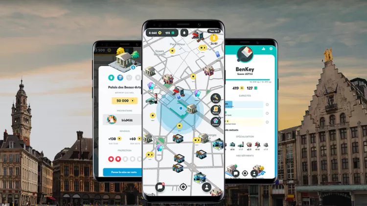On a testé Neopolis, l'application qui fait de Lille un énorme Monopoly®