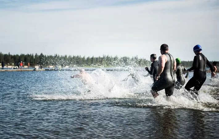 Une course Ironlakes près de Maubeuge en 2019