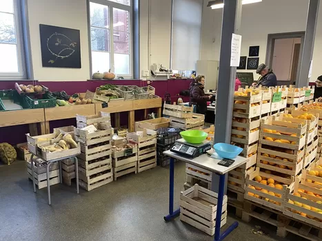 L'épicerie collaborative El Cagette a déménagé dans une ancienne école à Roubaix 