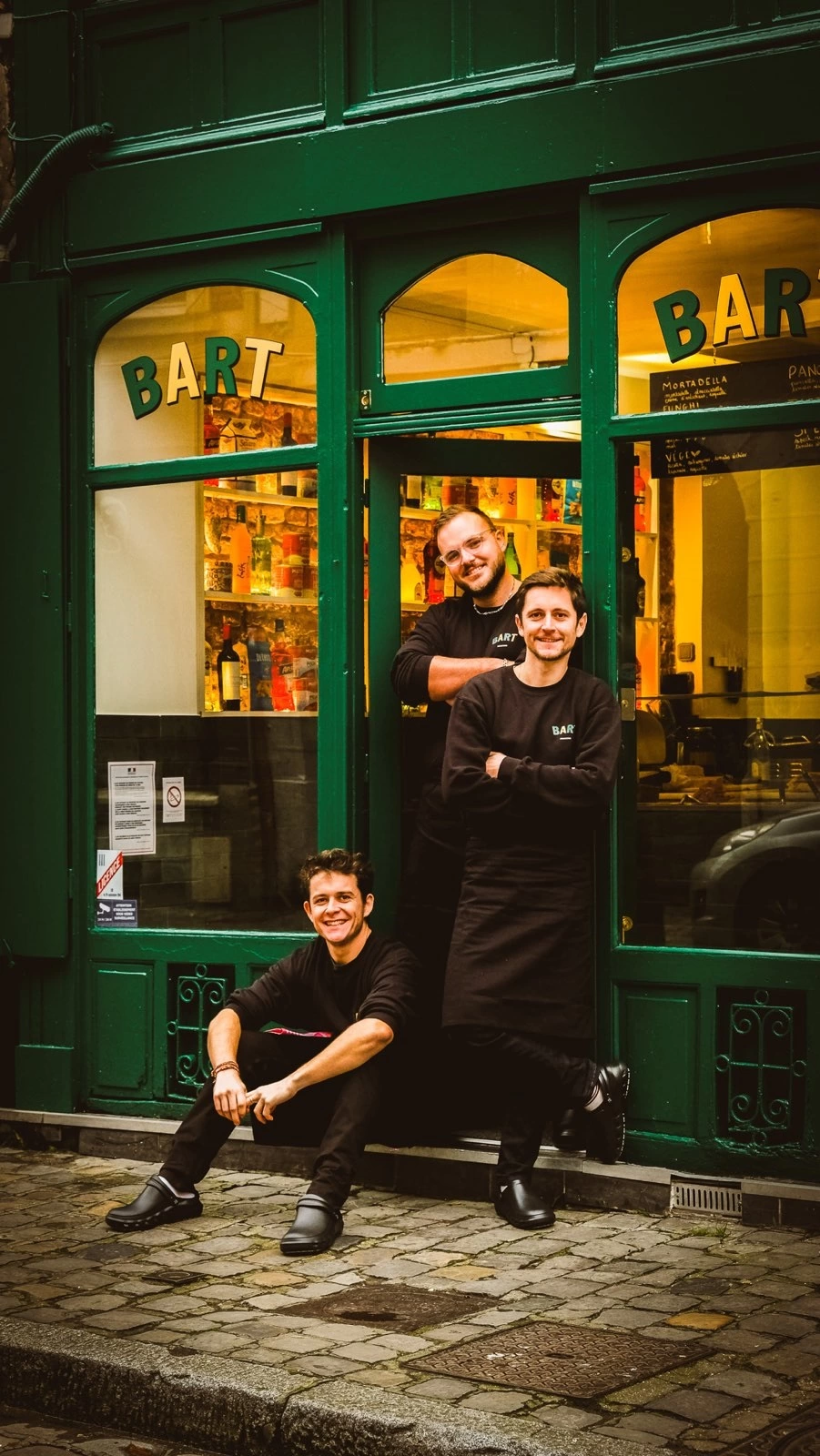 Nicolas, Victor et Antoine, les trois co-fondateurs de Bart. @Ito