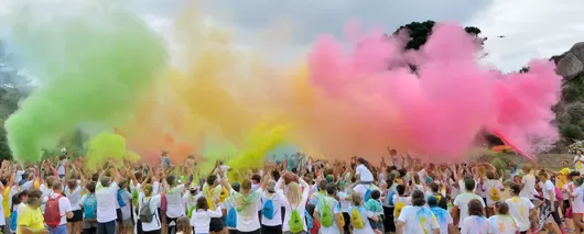 Une color run est organisée le 5 mai à la frontière belge