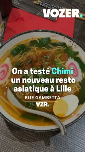 On a testé Chimi un nouveau resto asiatique à Lille