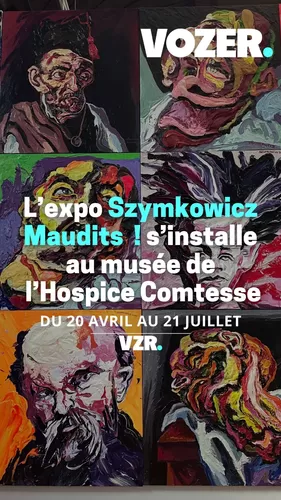 L’expo Szymkowicz Maudits  ! s’installe  au musée de l’Hospice Comtesse