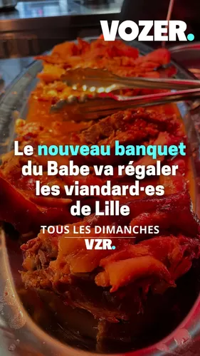 Le nouveau banquet du Babe va régaler les viandard·es de Lille