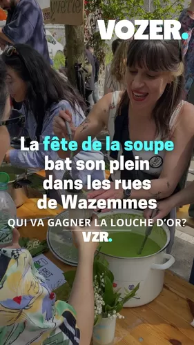 La fête de la soupe bat son plein  dans les rues de Wazemmes