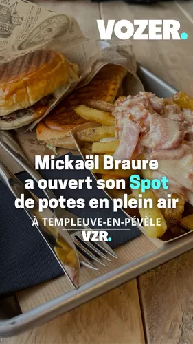  Mickael Braure a ouvert son Spot de potes en plein air