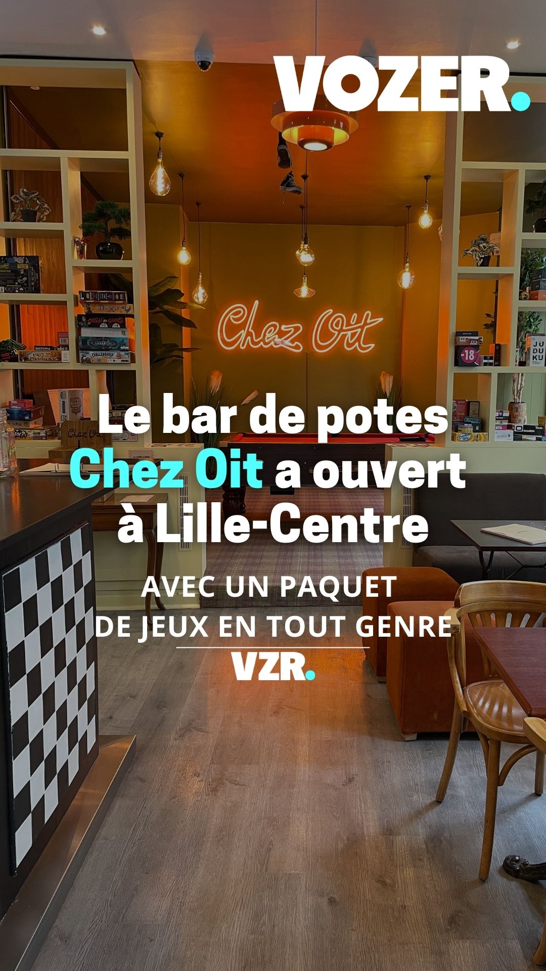 Le bar de potes Chez Oit a ouvert à Lille Centre