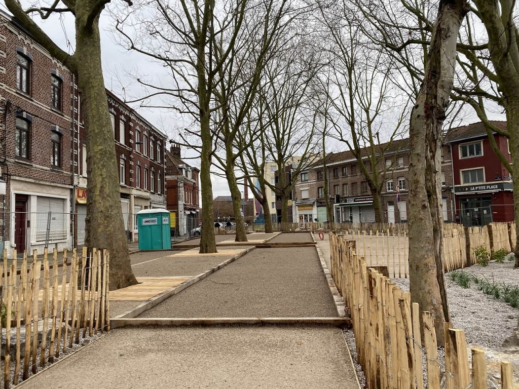 La Place Casquette à Wazemmes a été créé à partir du Budget participatif.