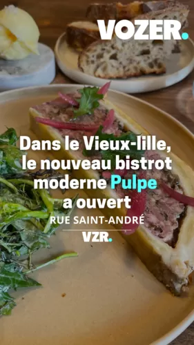 Dans le Vieux-lille, le nouveau bistrot moderne Pulpe a ouvert 